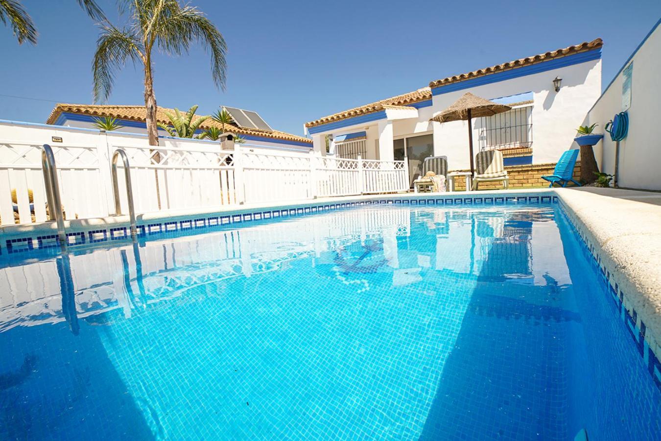 Villa Yuca Con Piscina Privada En Conil De La Frontera Extérieur photo