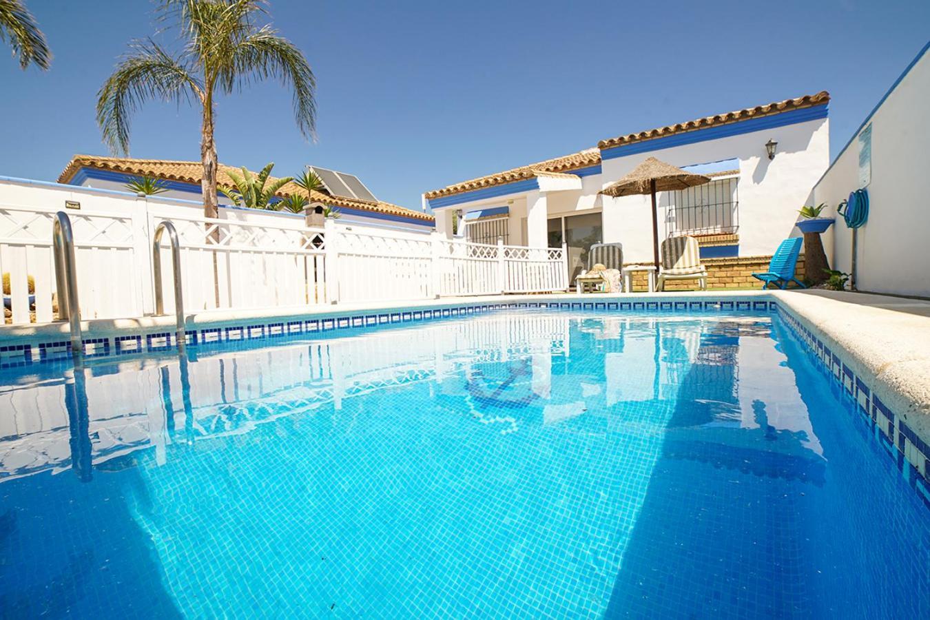 Villa Yuca Con Piscina Privada En Conil De La Frontera Extérieur photo
